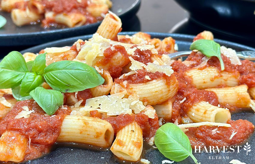 Rigatoni With Napoli Sauce – Harvest Eltham